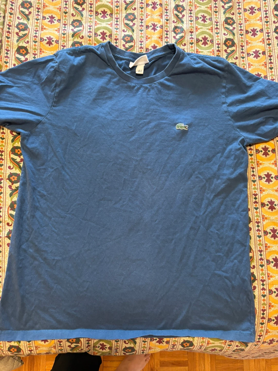 Lacoste Regular Fit T-Shirt - Blue, Size S