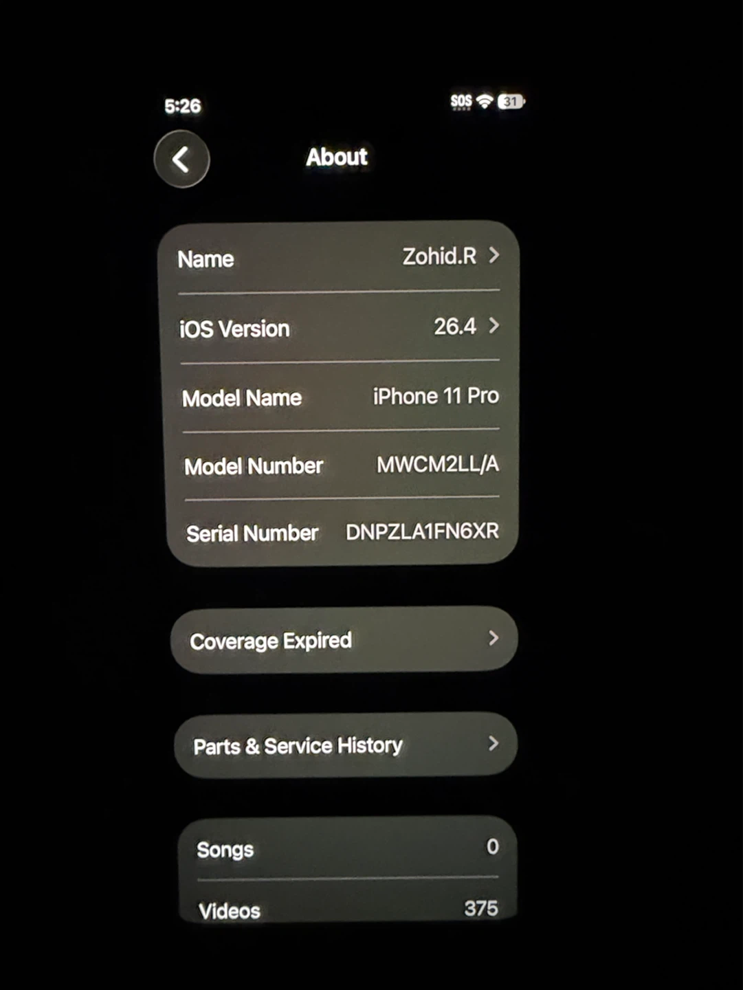 Apple iPhone 11 Pro - Space Gray 256 gigs unlocked - photo 3