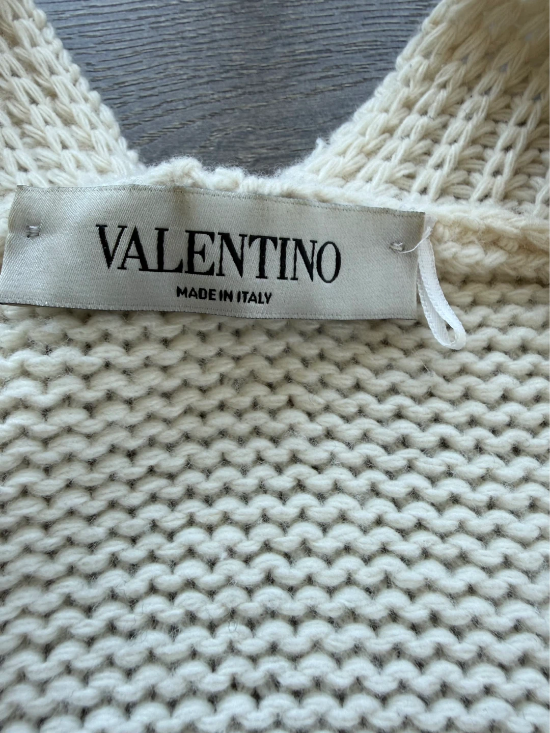 Authentic Valentino VLTN Wool Cardigan Vest - photo 3