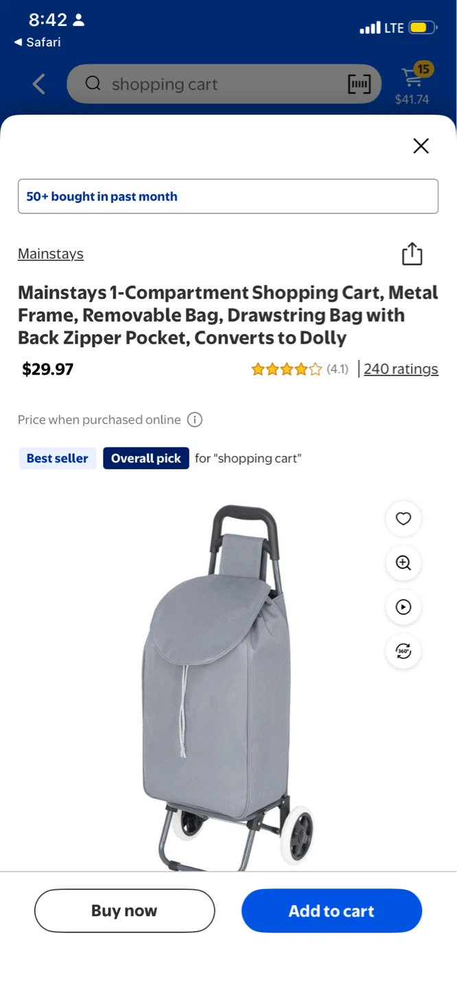 Shopping (grocery) Cart - photo 2