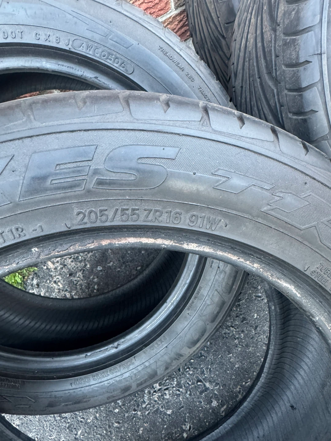 4x Toyo Proxes Tires 205/55ZR16 - photo 3