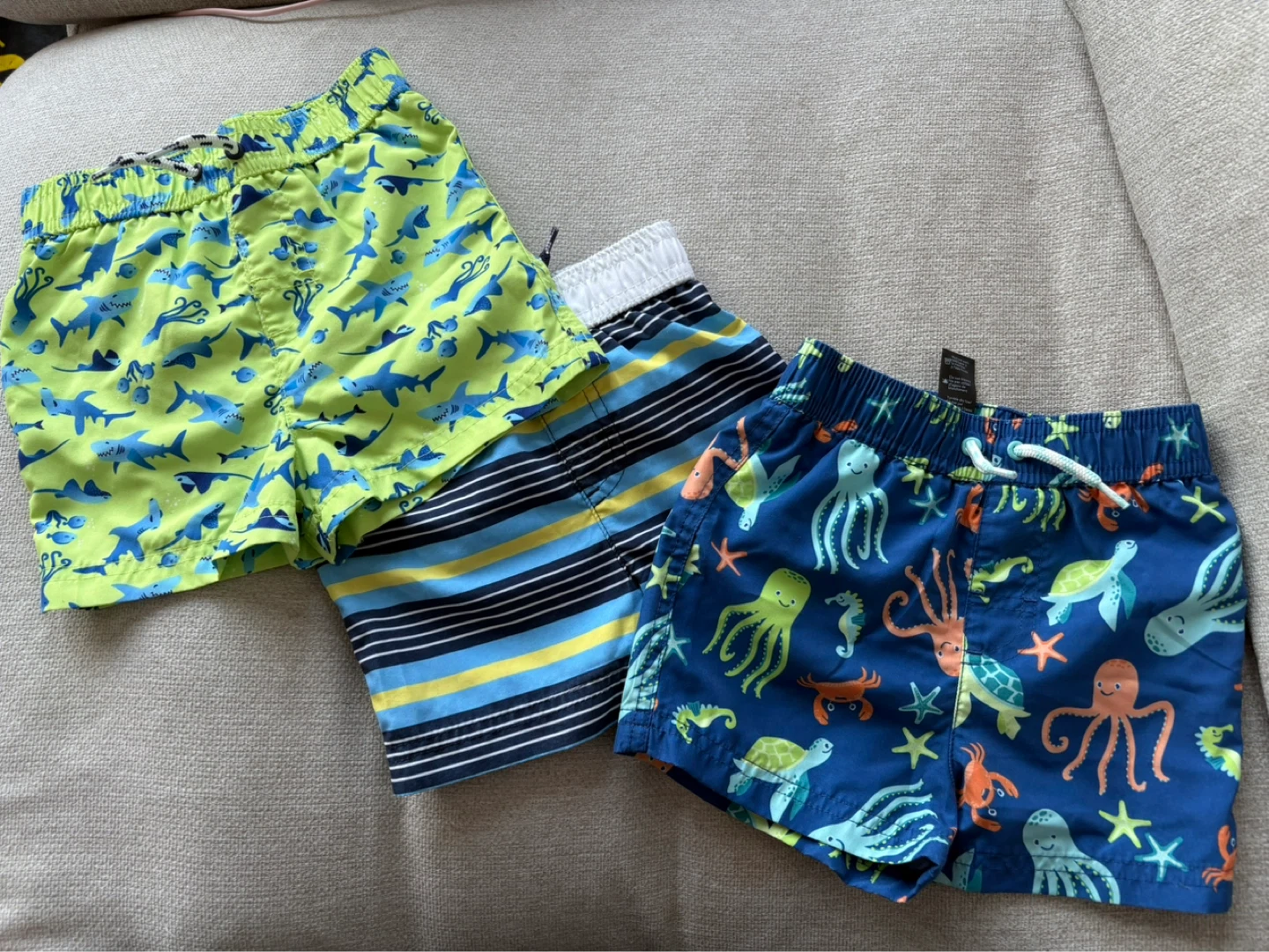 Baby Boy Swim Shorts 6-12M 🌱