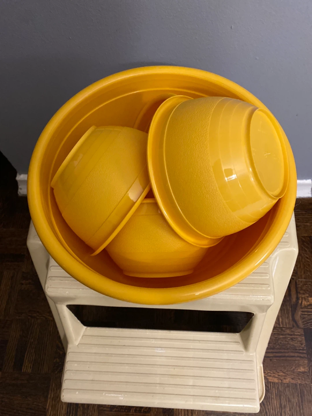 Plastic bowls