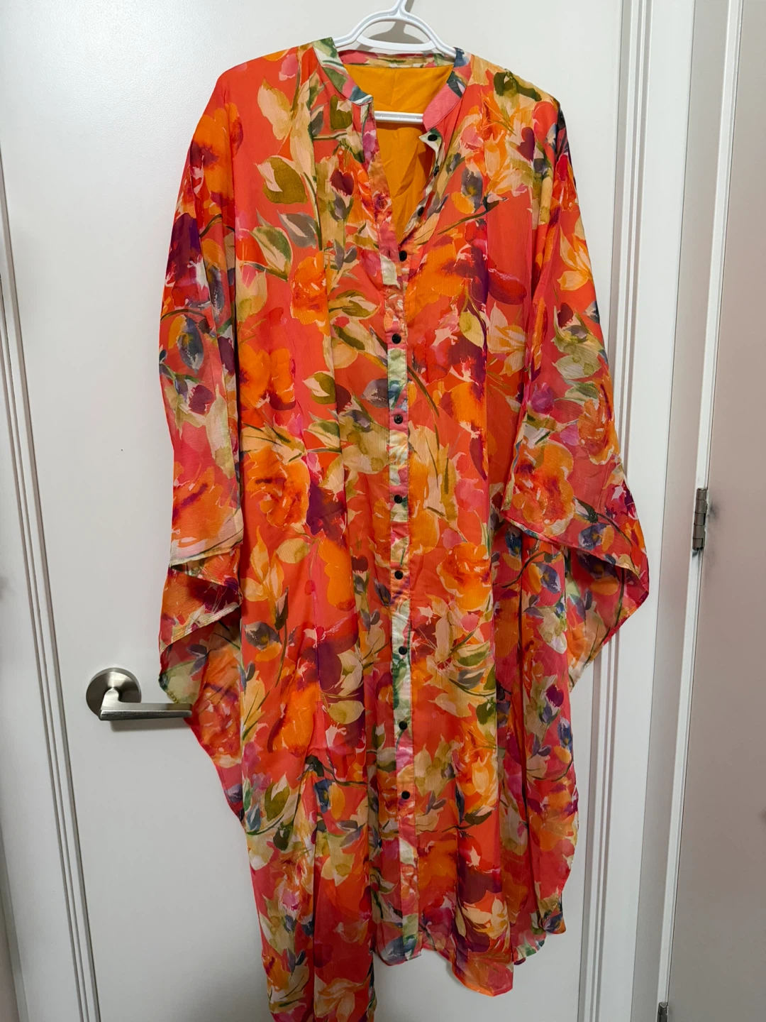 Vibrant Floral Kaftan Tunic - photo 3