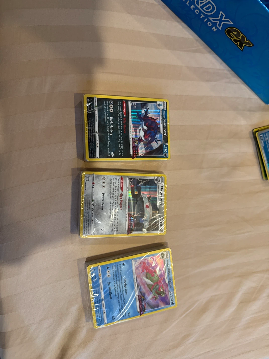 3 decks unopened from astral radiance