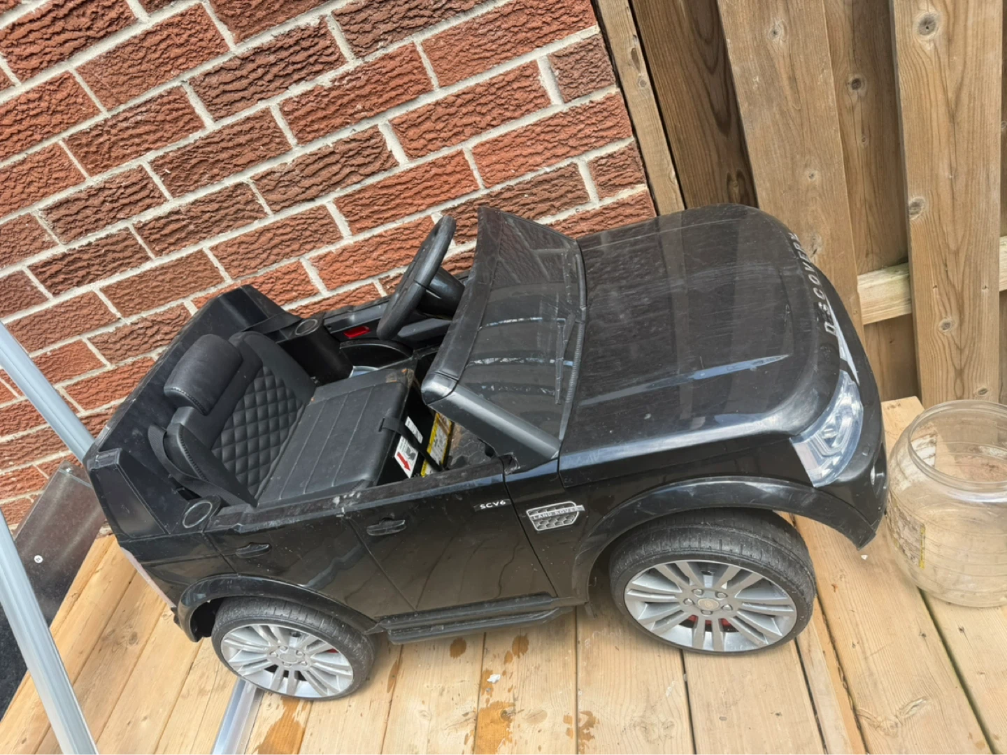 Black Ride-On Land electric Toy Car - photo 3