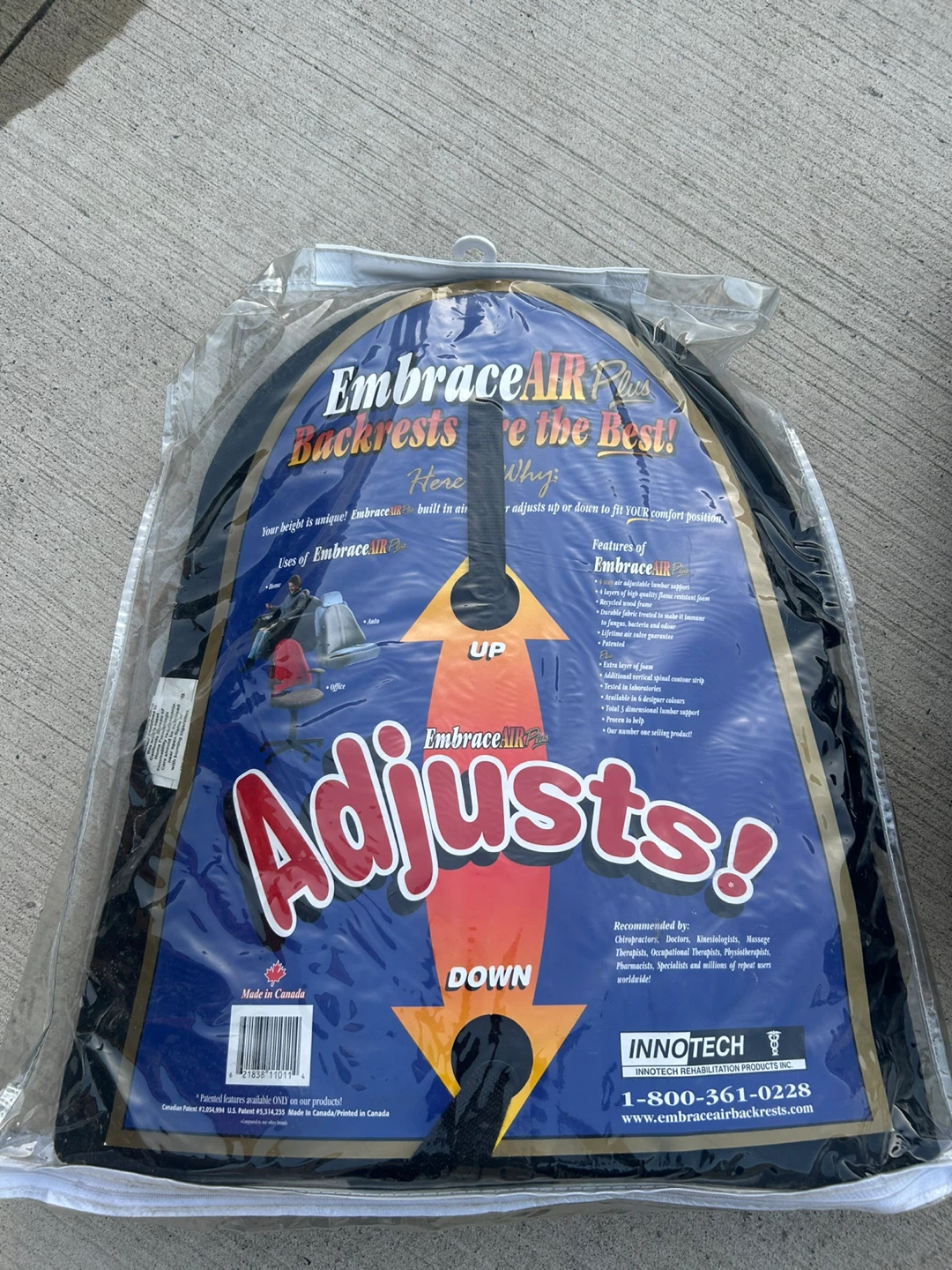 EmbraceAIR Plus Adjustable Lumbar Support - photo 2