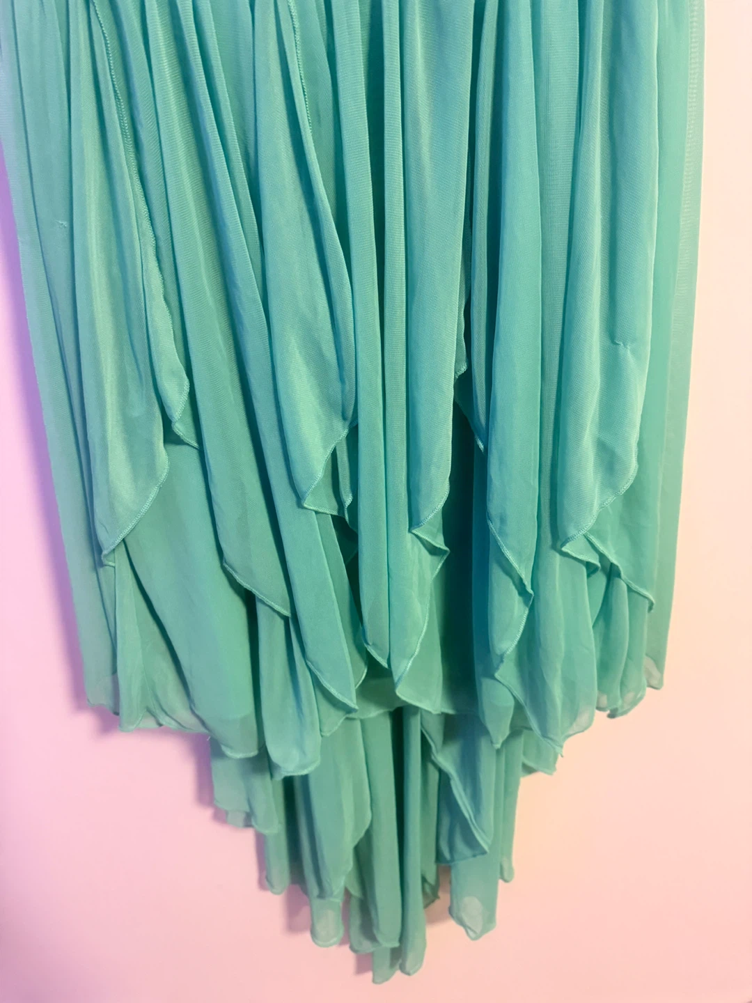 Sequin Hearts Mint Green Prom Dress Size 9 - photo 4