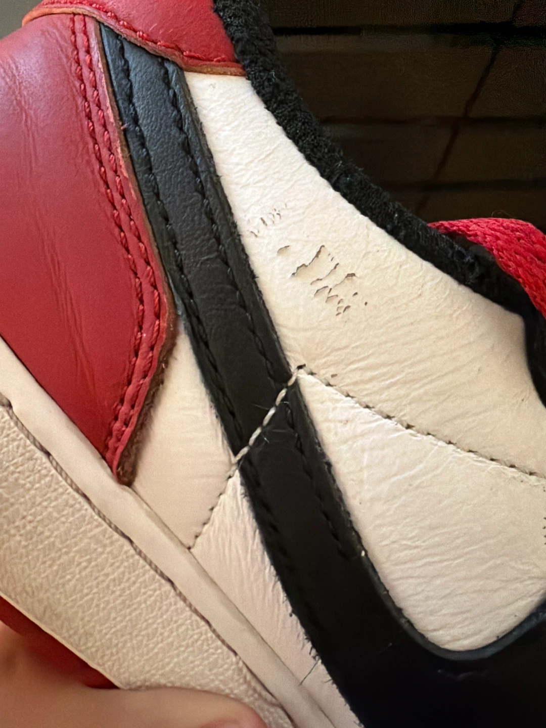 Nike Air Jordan 1 Retro Low OG "Black Toe" - photo 4