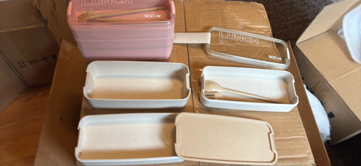 Stackable Bento Box Lunch Container - 900ml