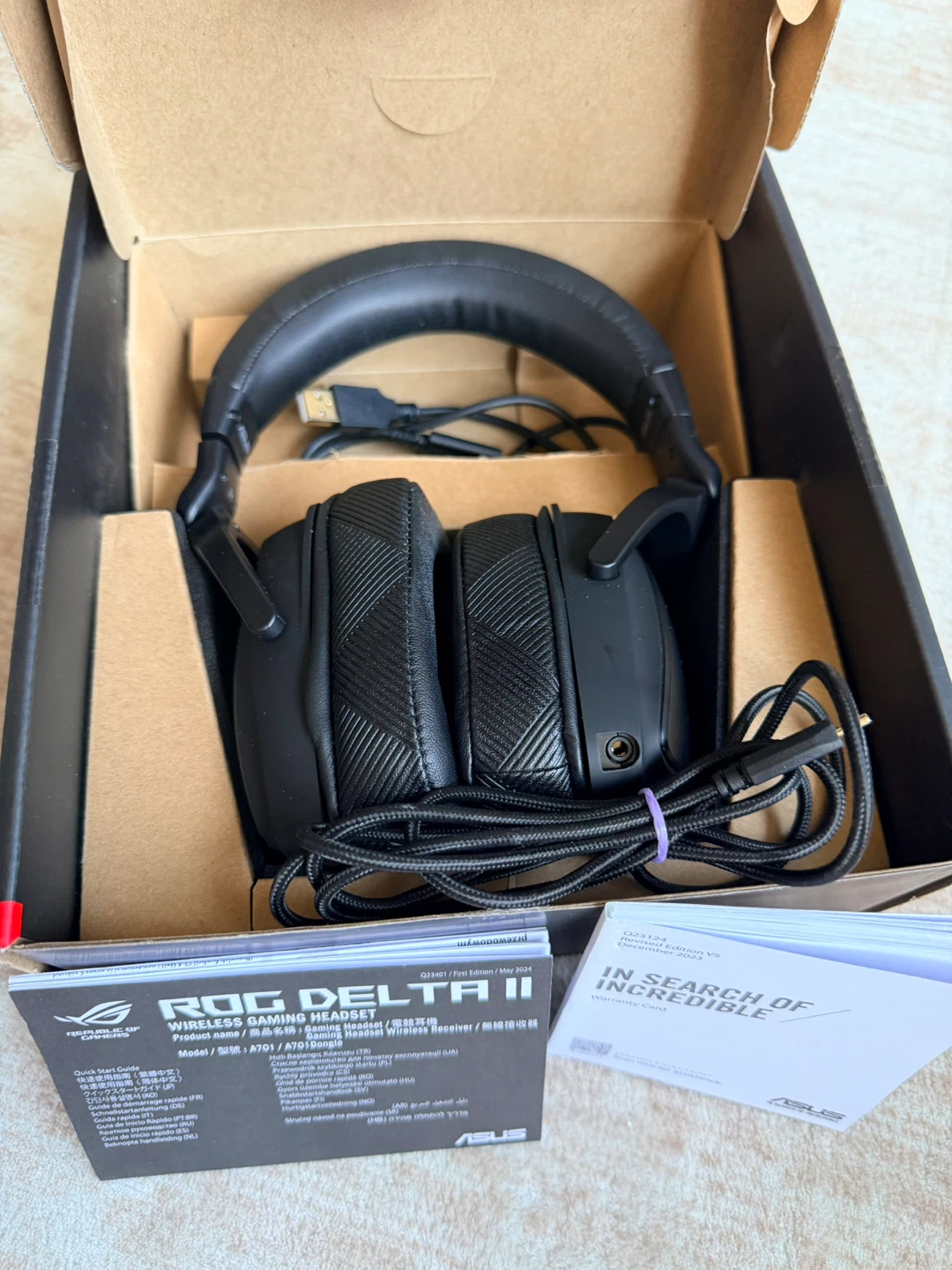 ASUS ROG Delta II Wireless Gaming Headset - photo 2