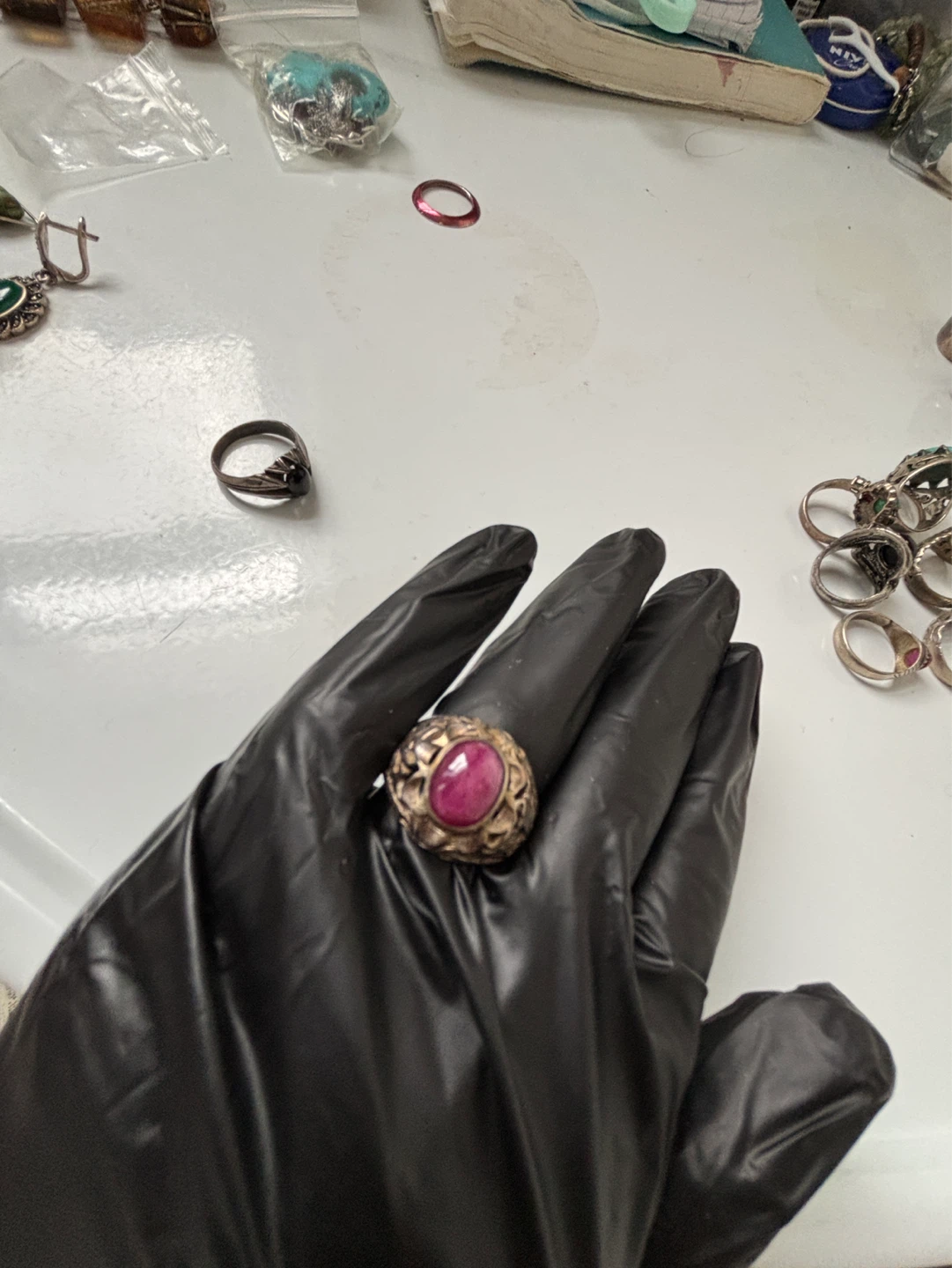 Assorted Vintage Rings with Gemstones