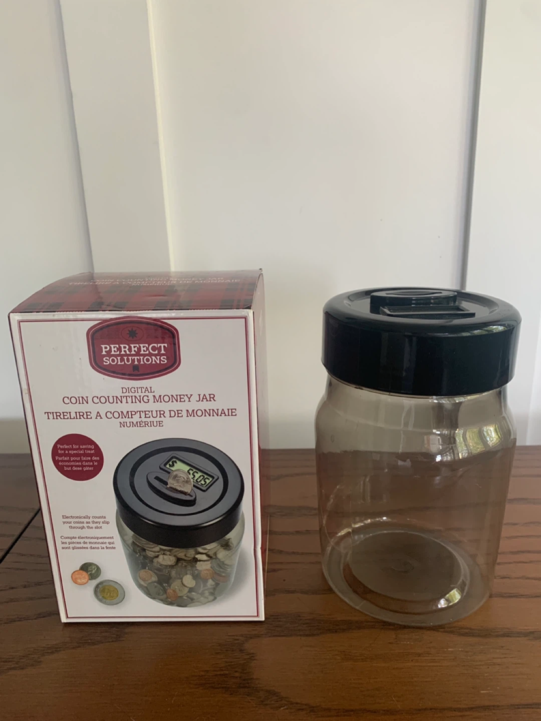 Perfect Solutions Digital Coin Counting Money Jar - photo 3