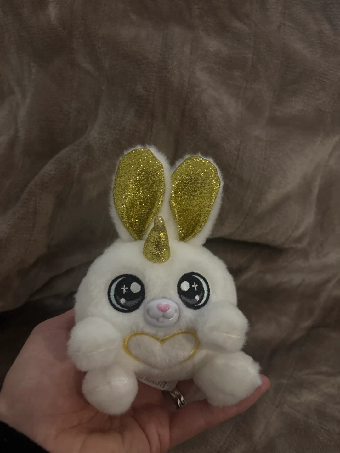 Small Plush Toy Bunny Unicorn
