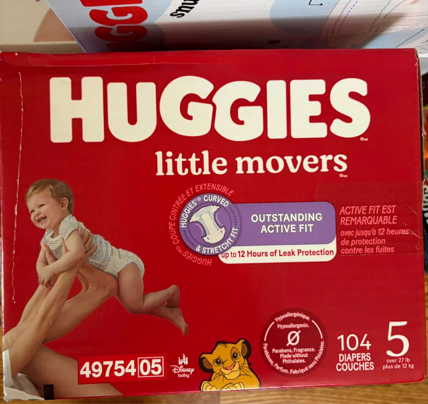 Huggies Little Movers Diapers Size 3,4,5 - photo 3