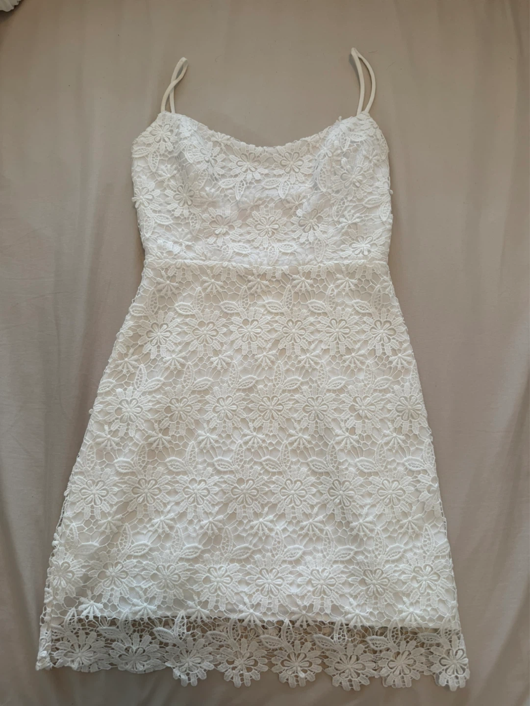 Park and fifth white lace dress