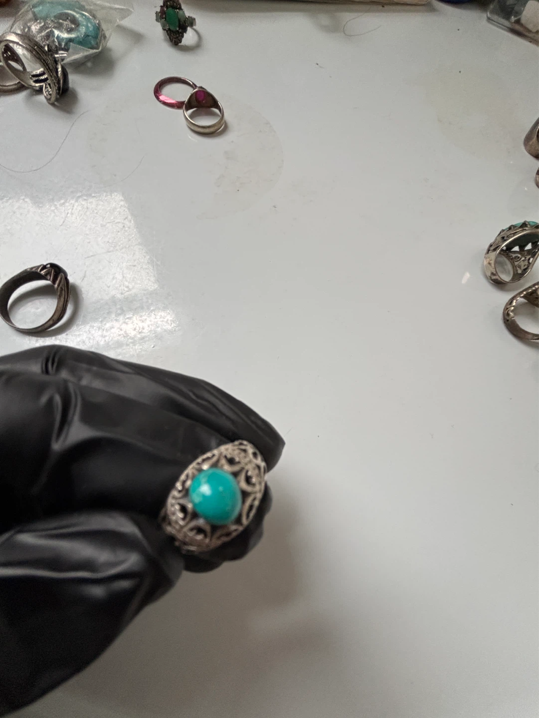 Sterling Silver Turquoise Ring