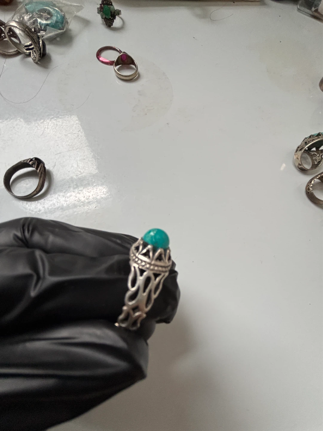 Sterling Silver Turquoise Ring - photo 2
