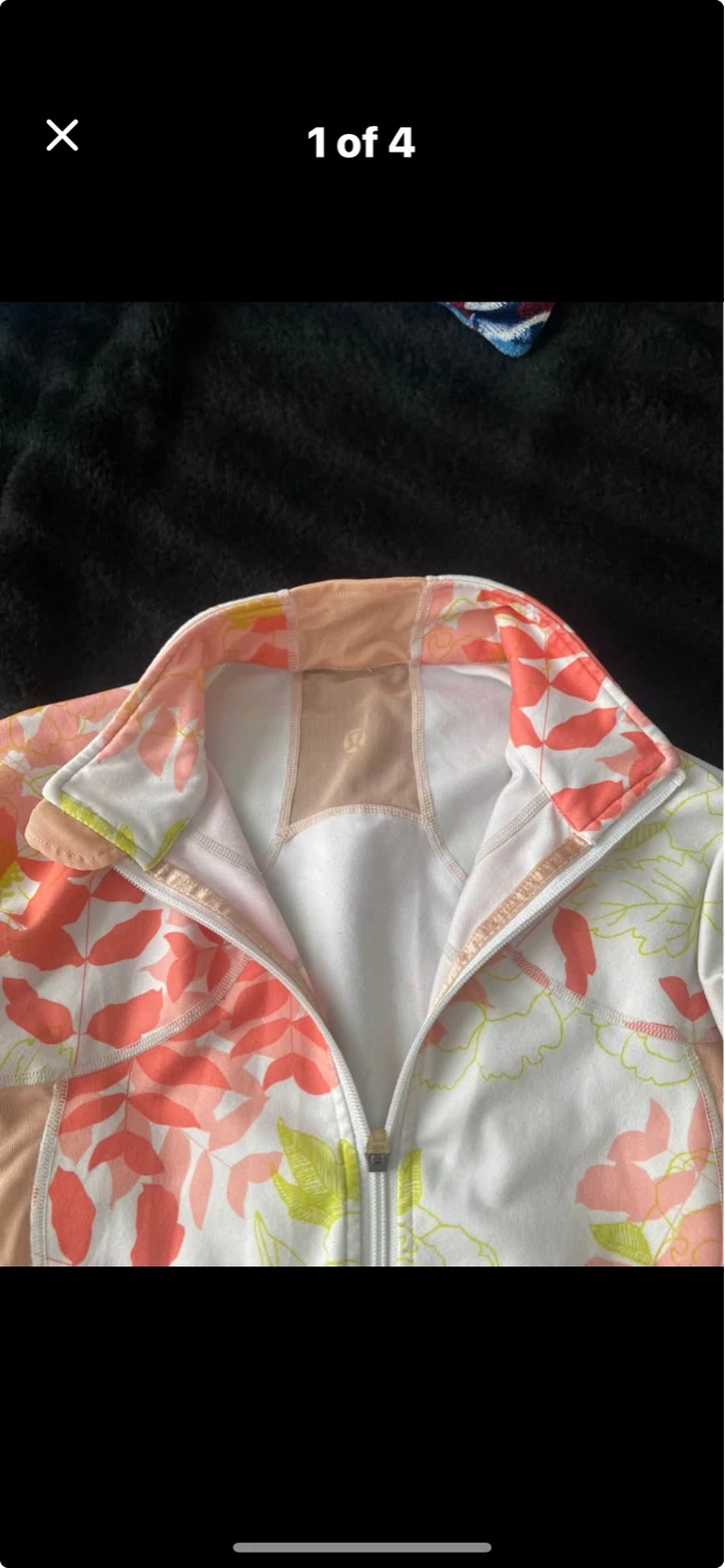 Lululemon Zip-Up Jacket size 4