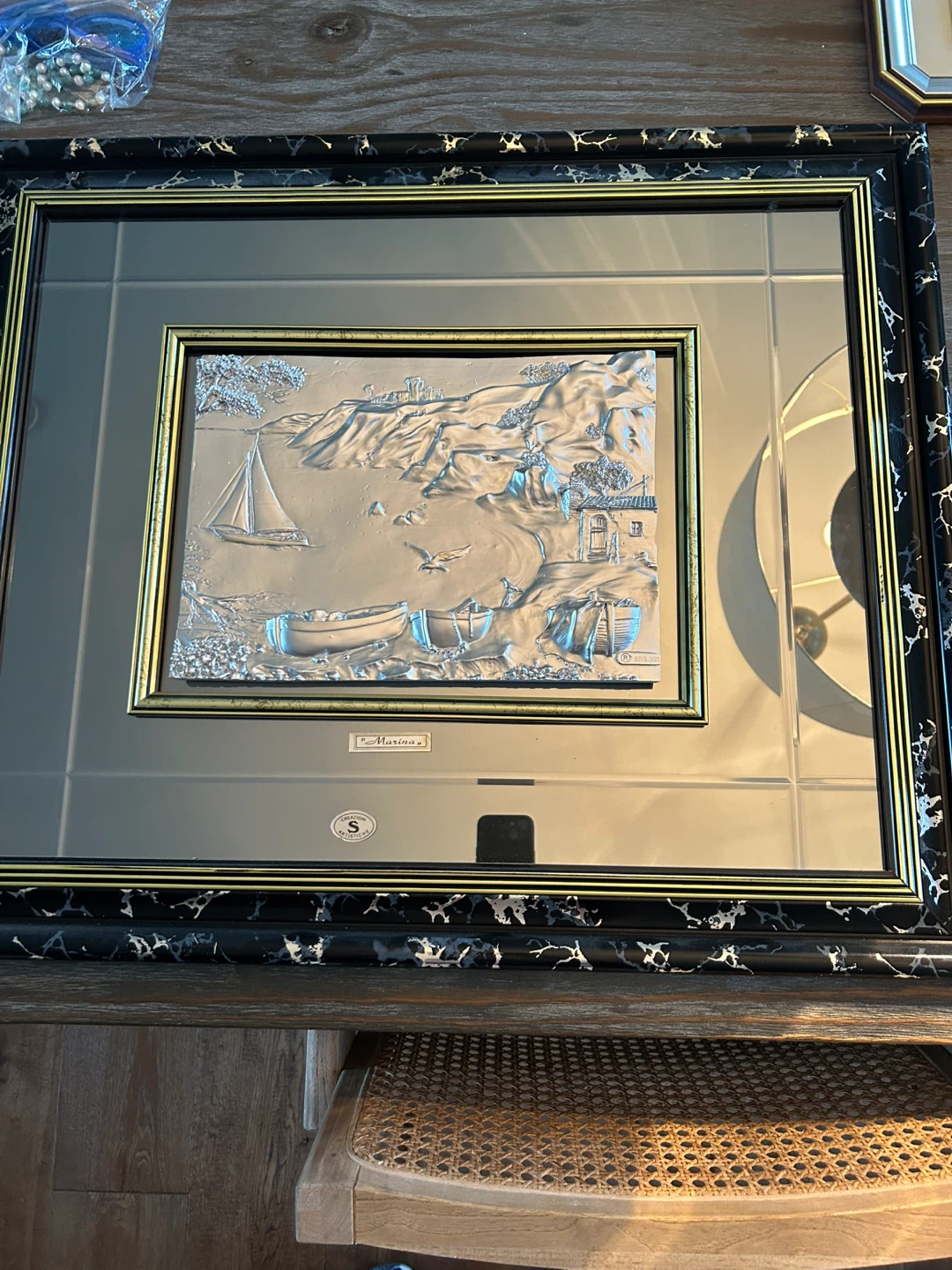 Creazioni Artistiche Framed Embossed Art