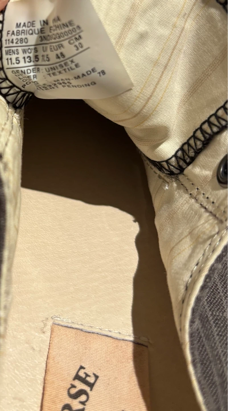 Converse John Varvatos Limited Edition Striped Sneakers - photo 5