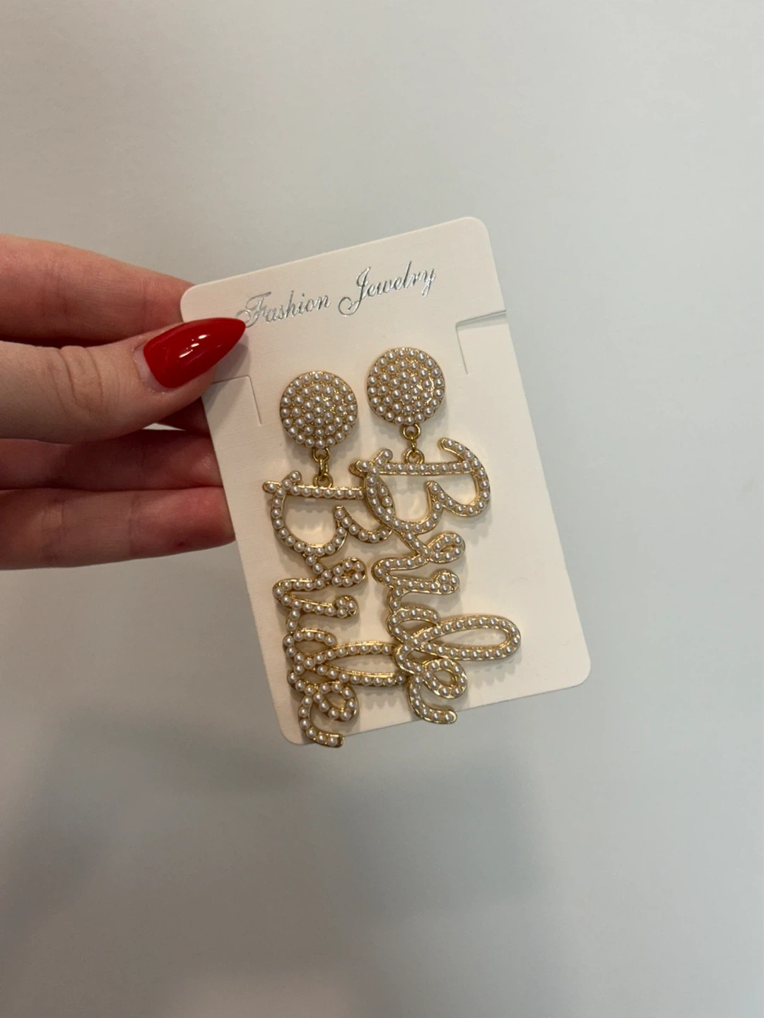 Bridal accessories