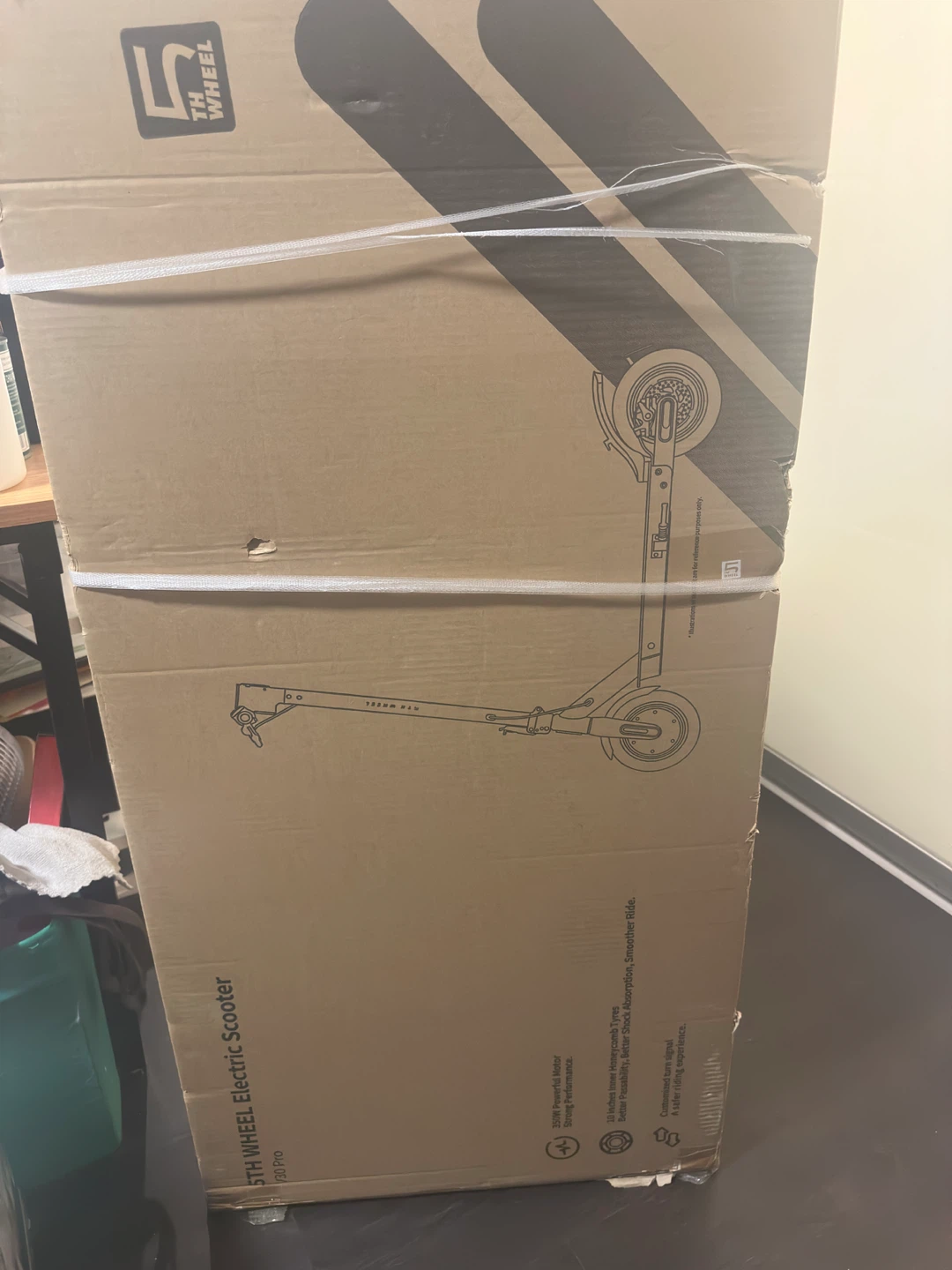 UNOPENED 5TH WHEEL V30 PRO Electric Scooter - photo 4
