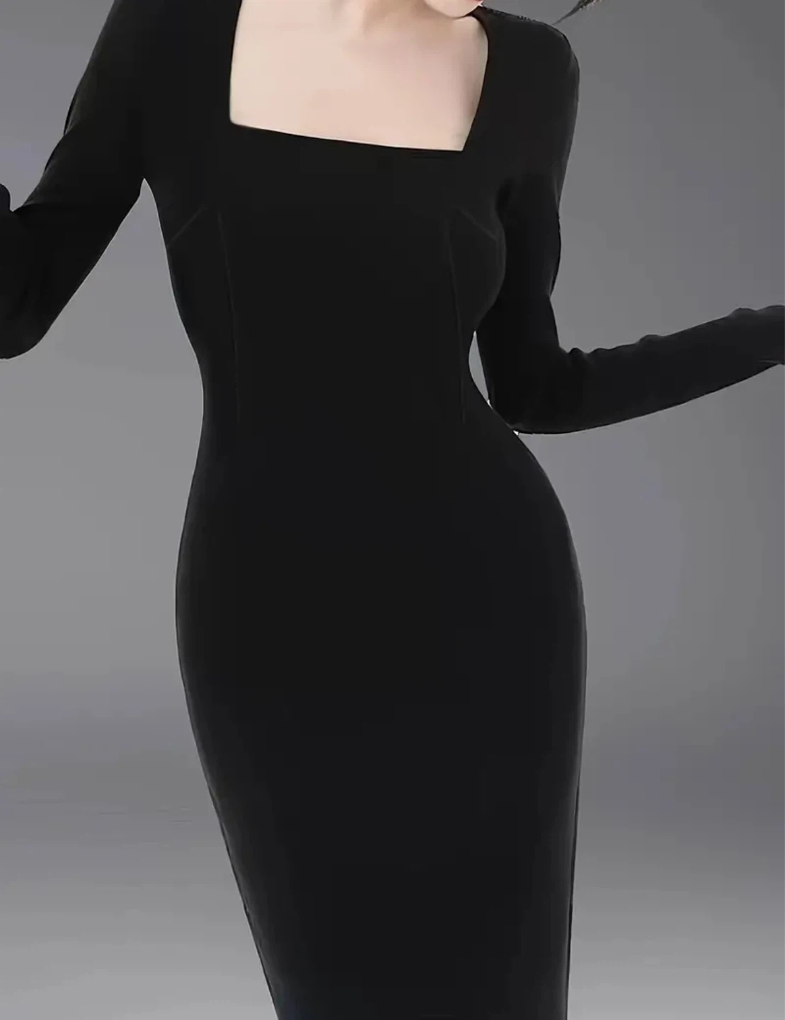 New Women's Black Pencil Dress - photo 2