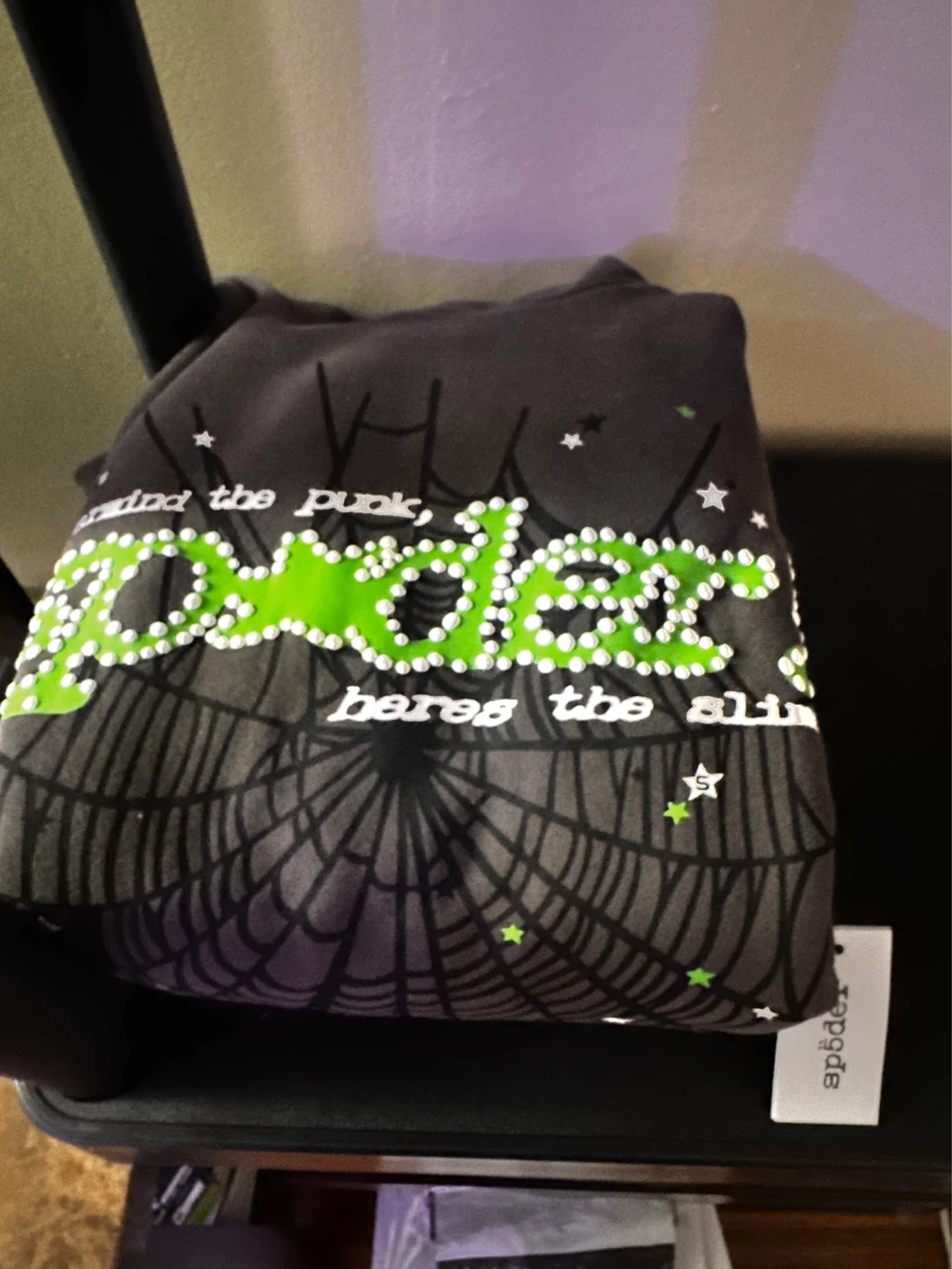 Spyder Hoodie Grey Punk V2 - photo 3