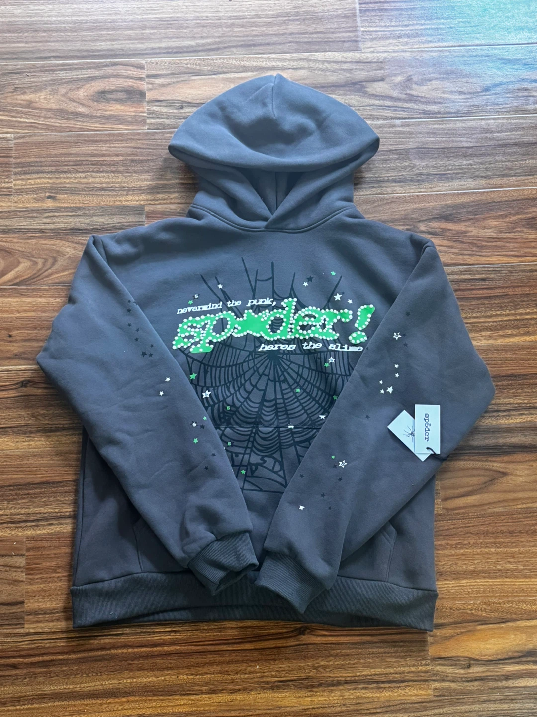 Spyder Hoodie Grey Punk V2