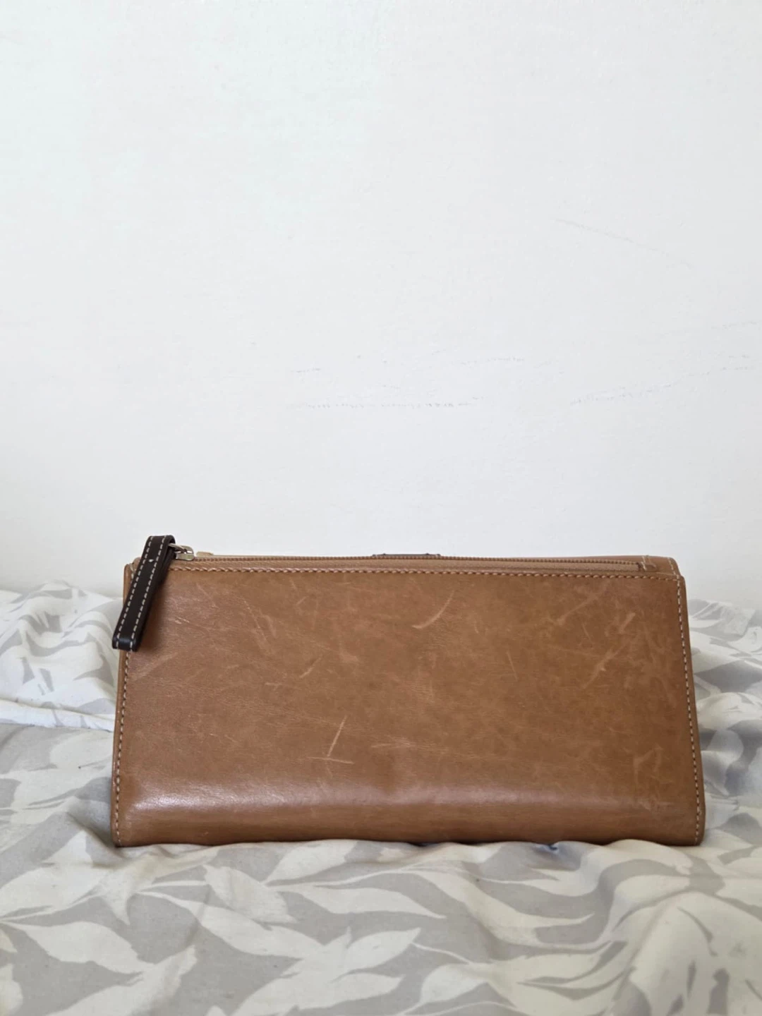 Coach Tan Leather Buckle Wallet - photo 3