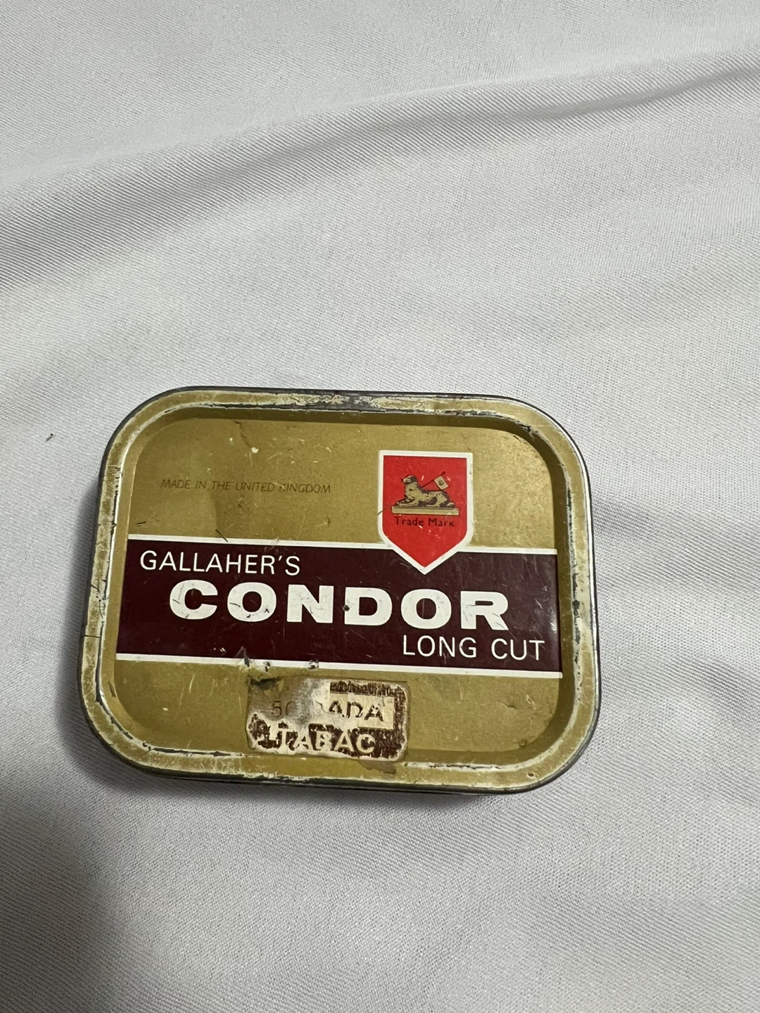 Vintage Condor Tobacco Tin