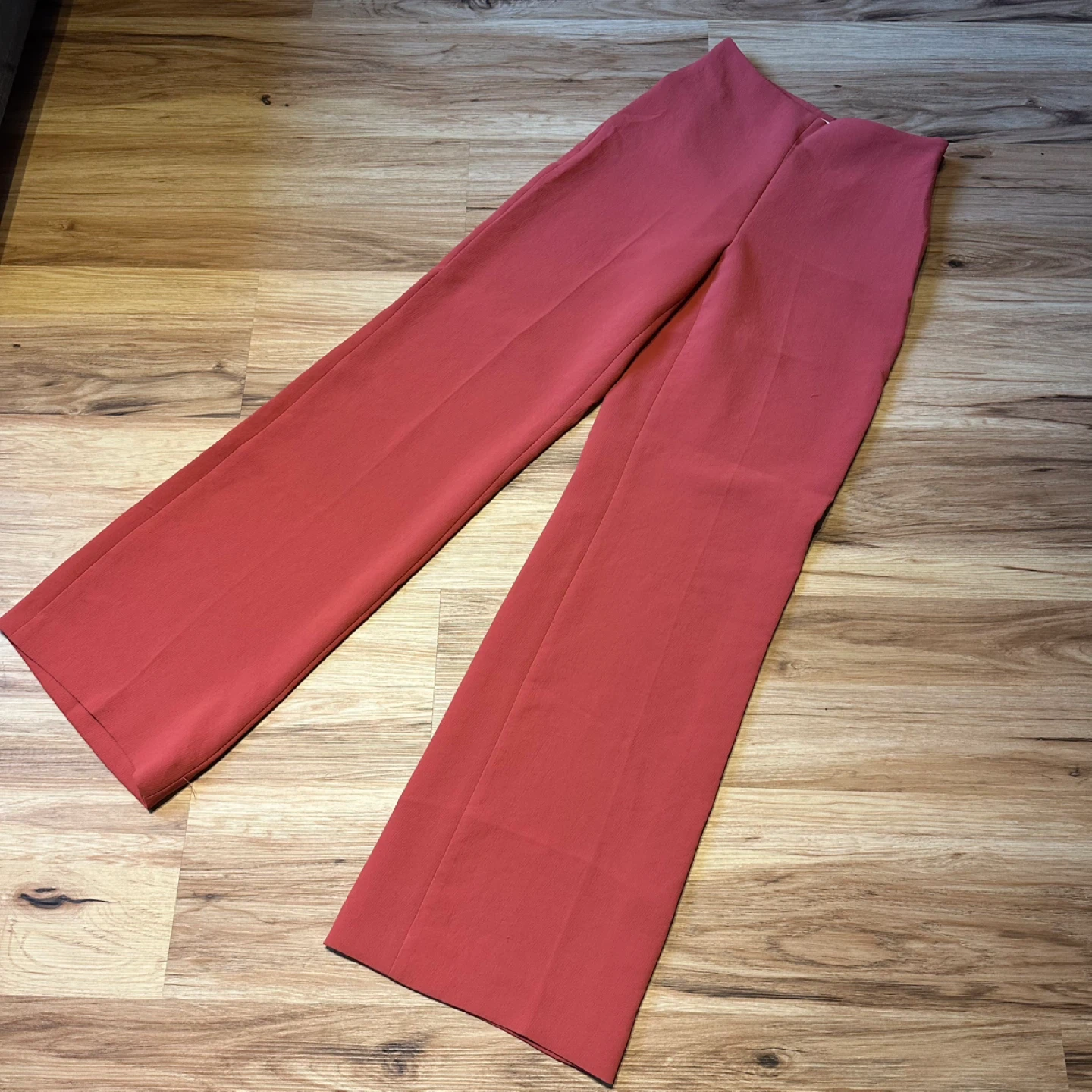 Wilfred Wide Leg Pants - Size 00 - Red