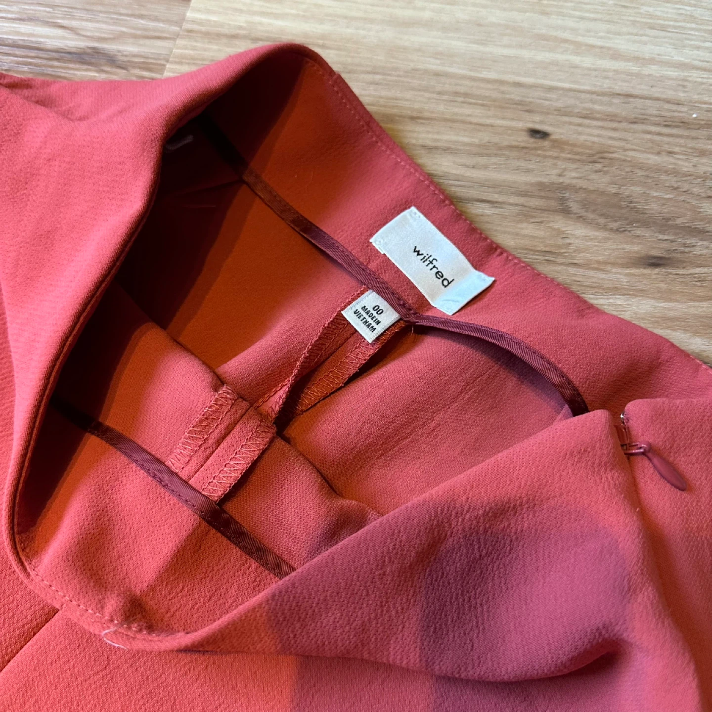 Wilfred Wide Leg Pants - Size 00 - Red - photo 2