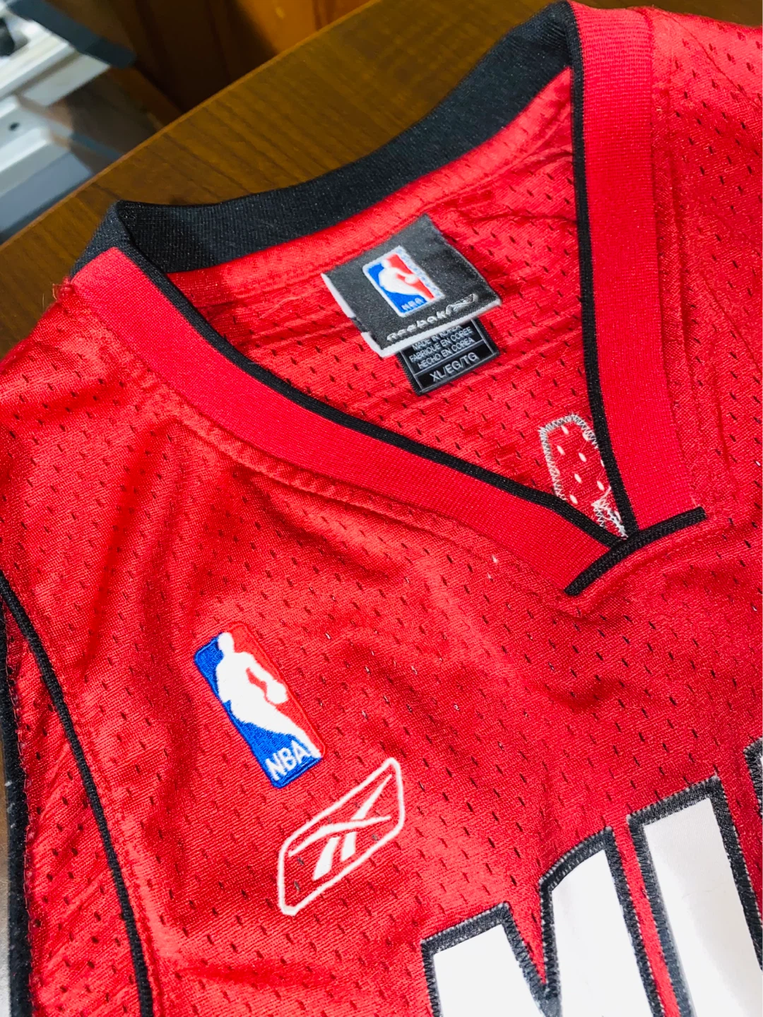 Reebok Miami Heat Dwyane Wade #3 Jersey XL - photo 3