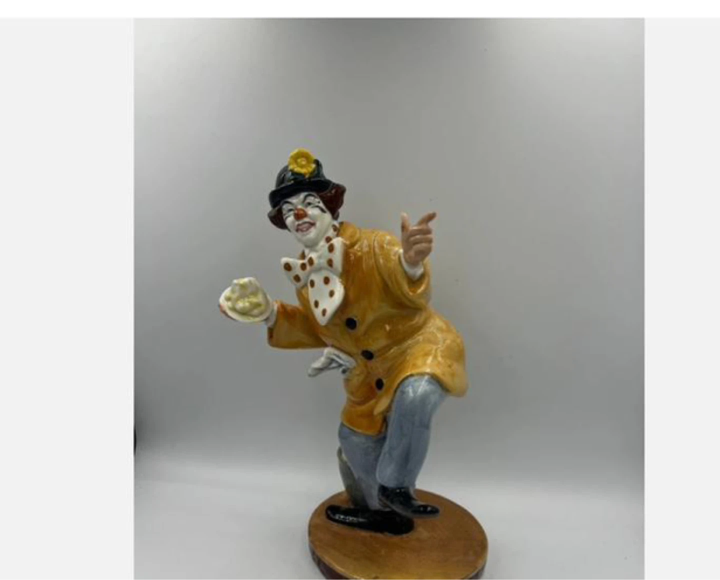 Ceramic Clown Figurine