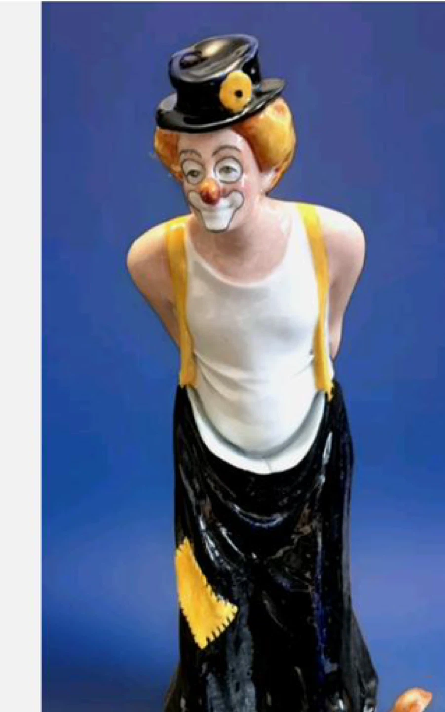 Ceramic Clown Figurine