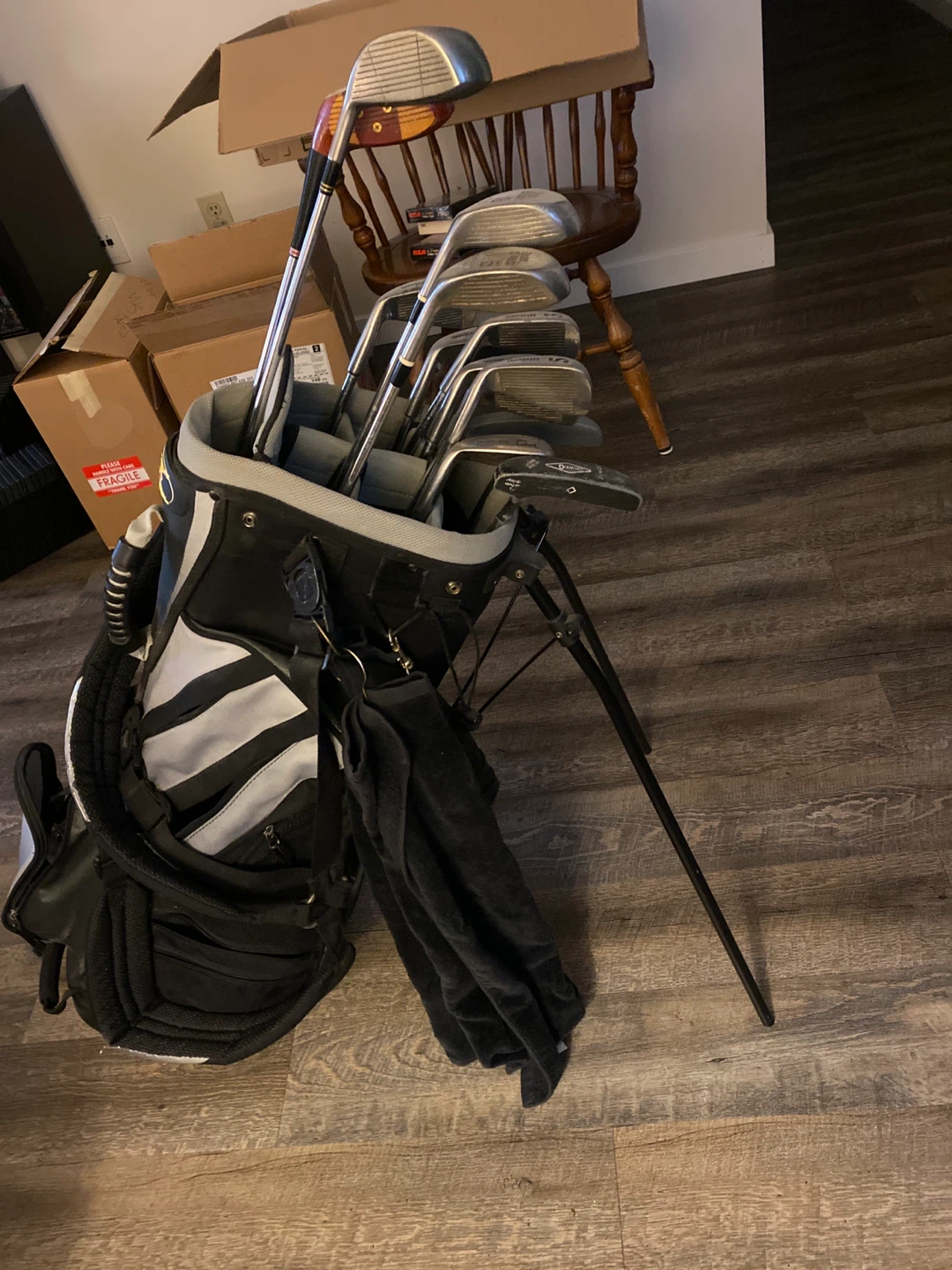 Stand Bag and Set of clubs