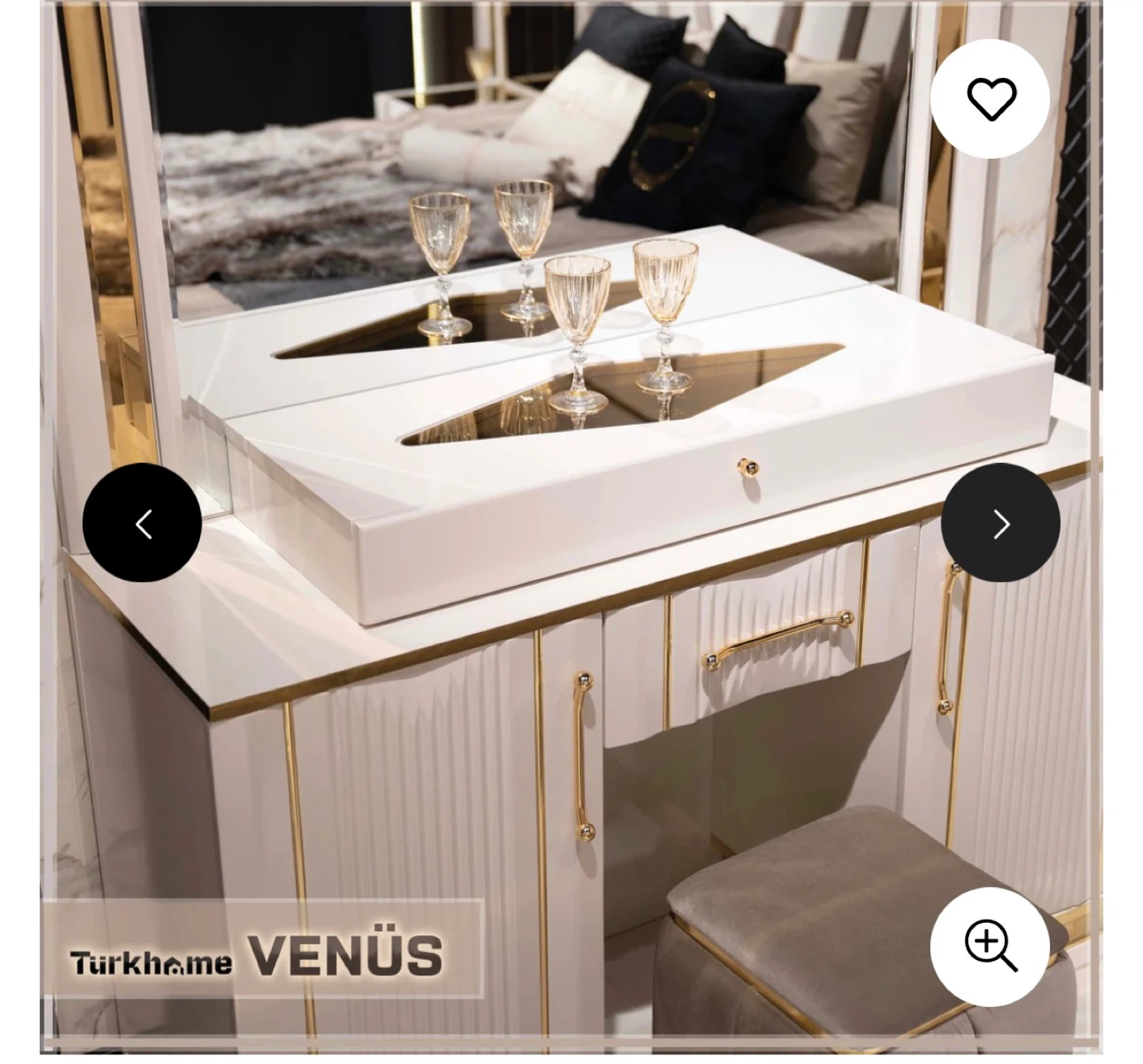 Turkhome VENÜS Pouf Stool - photo 2