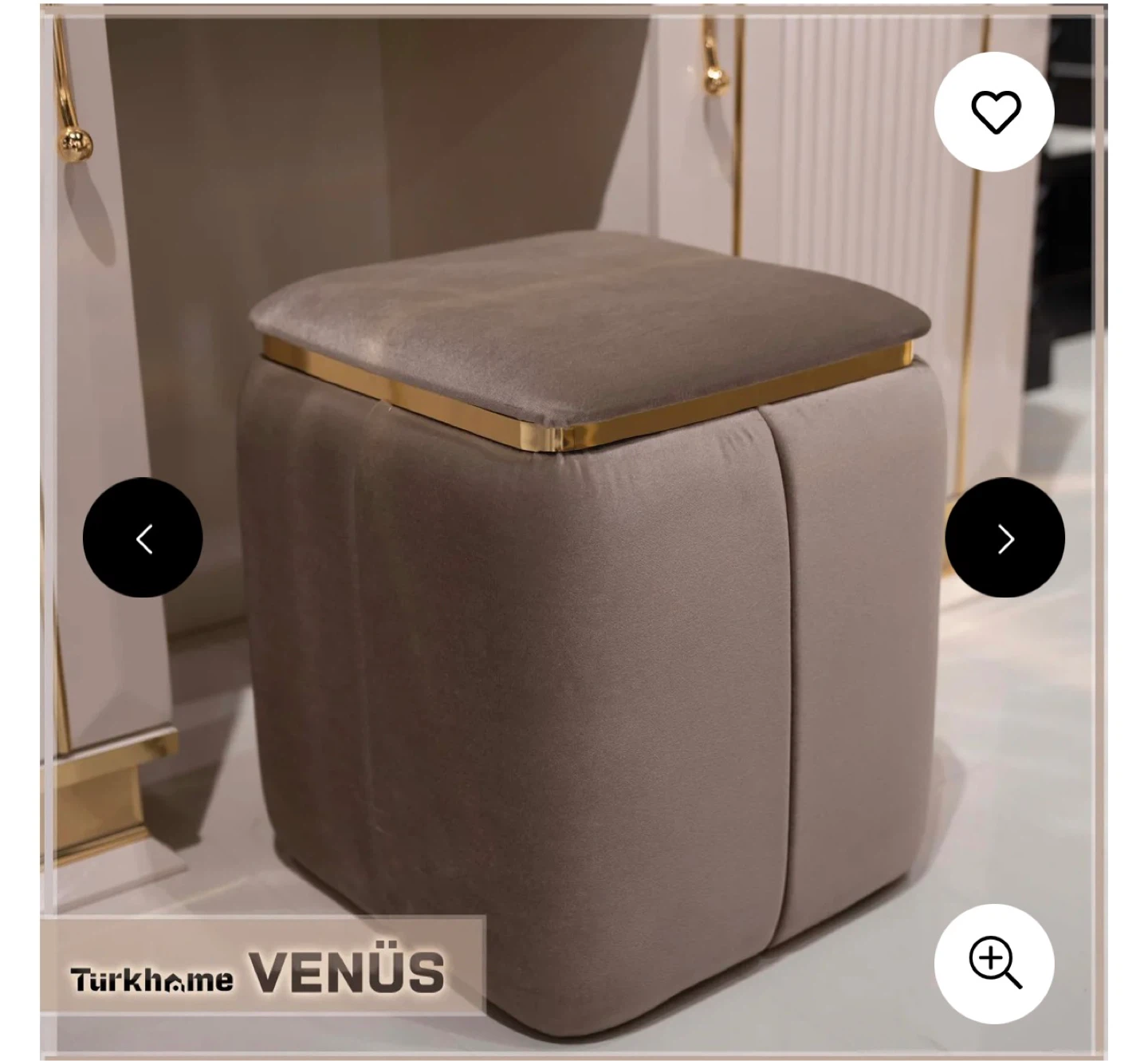 Turkhome VENÜS Pouf Stool - photo 5