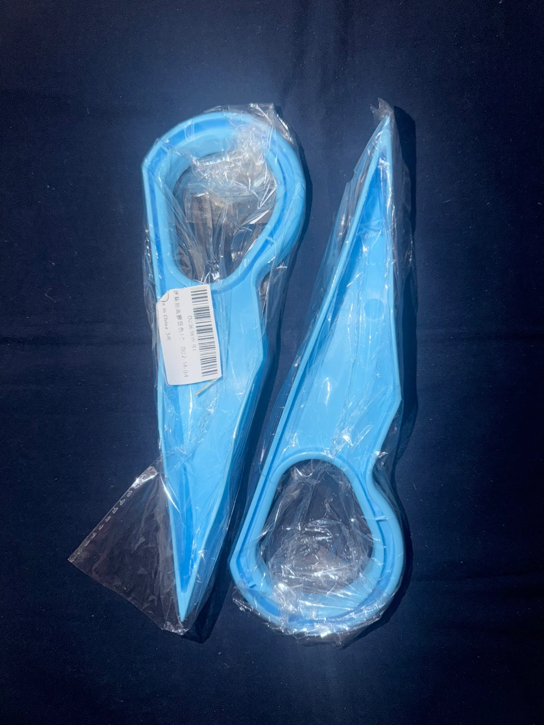 2pcs Blue Mattress Lifter Wedge Elevator