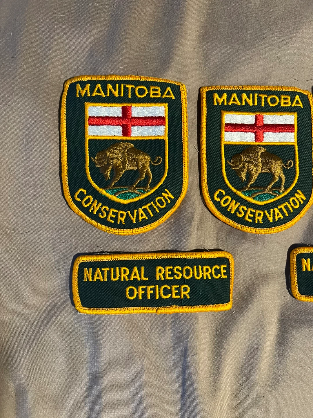 Vintage Manitoba Natural Resource Officer Patches - photo 3