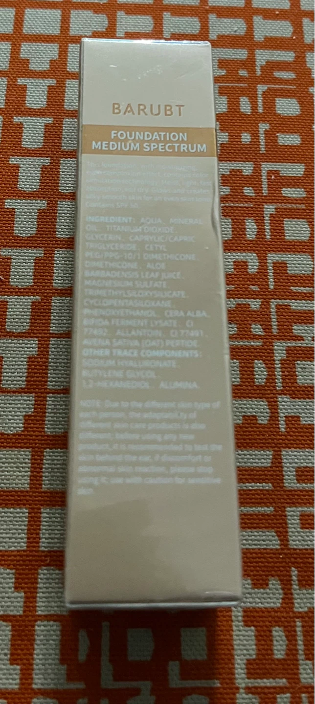 BARUBT Foundation Medium Spectrum Sunscreen Serum SPF 50 - photo 2