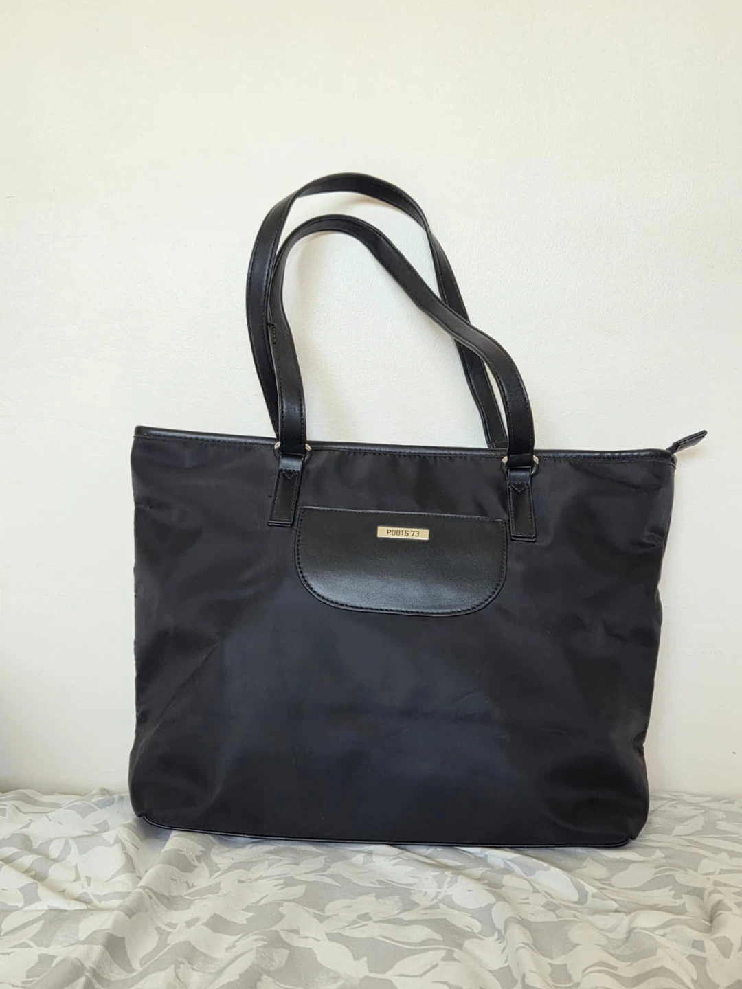Roots 73 Black Tote Bag