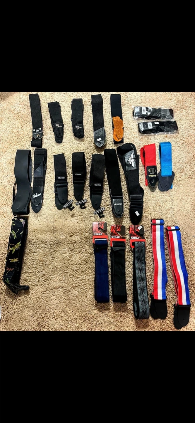 Guitar Straps Lot