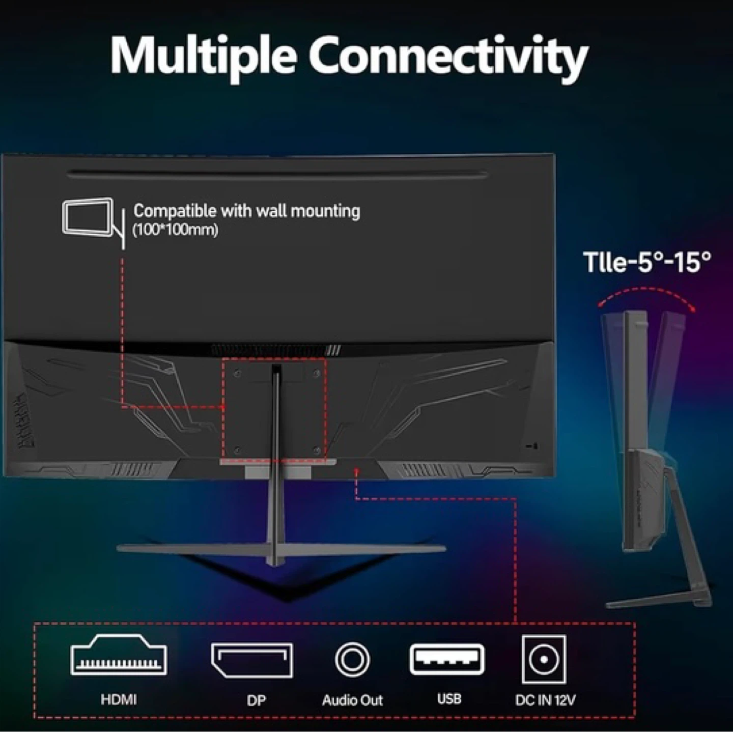 Gawfolk 32" Curved 240Hz Gaming Monitor - photo 4