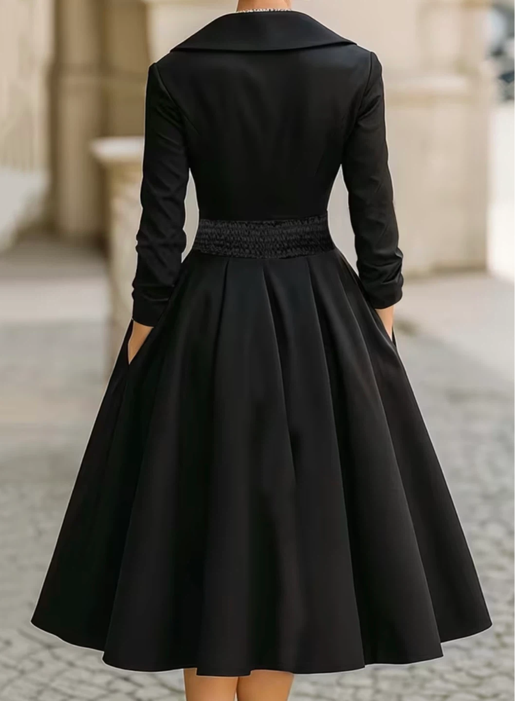 New Women's Black Long Dress - photo 2