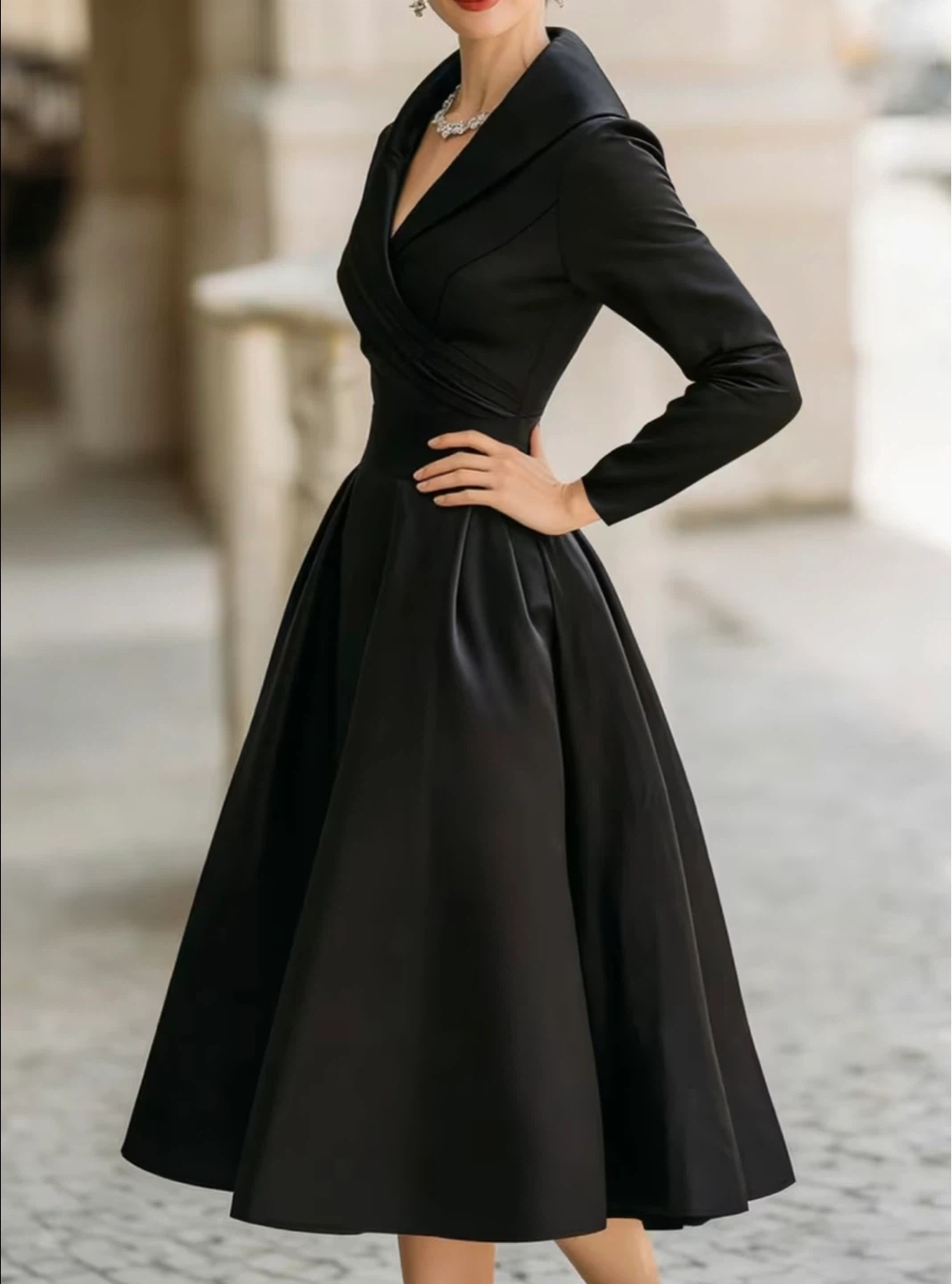 New Women's Black Long Dress - photo 3