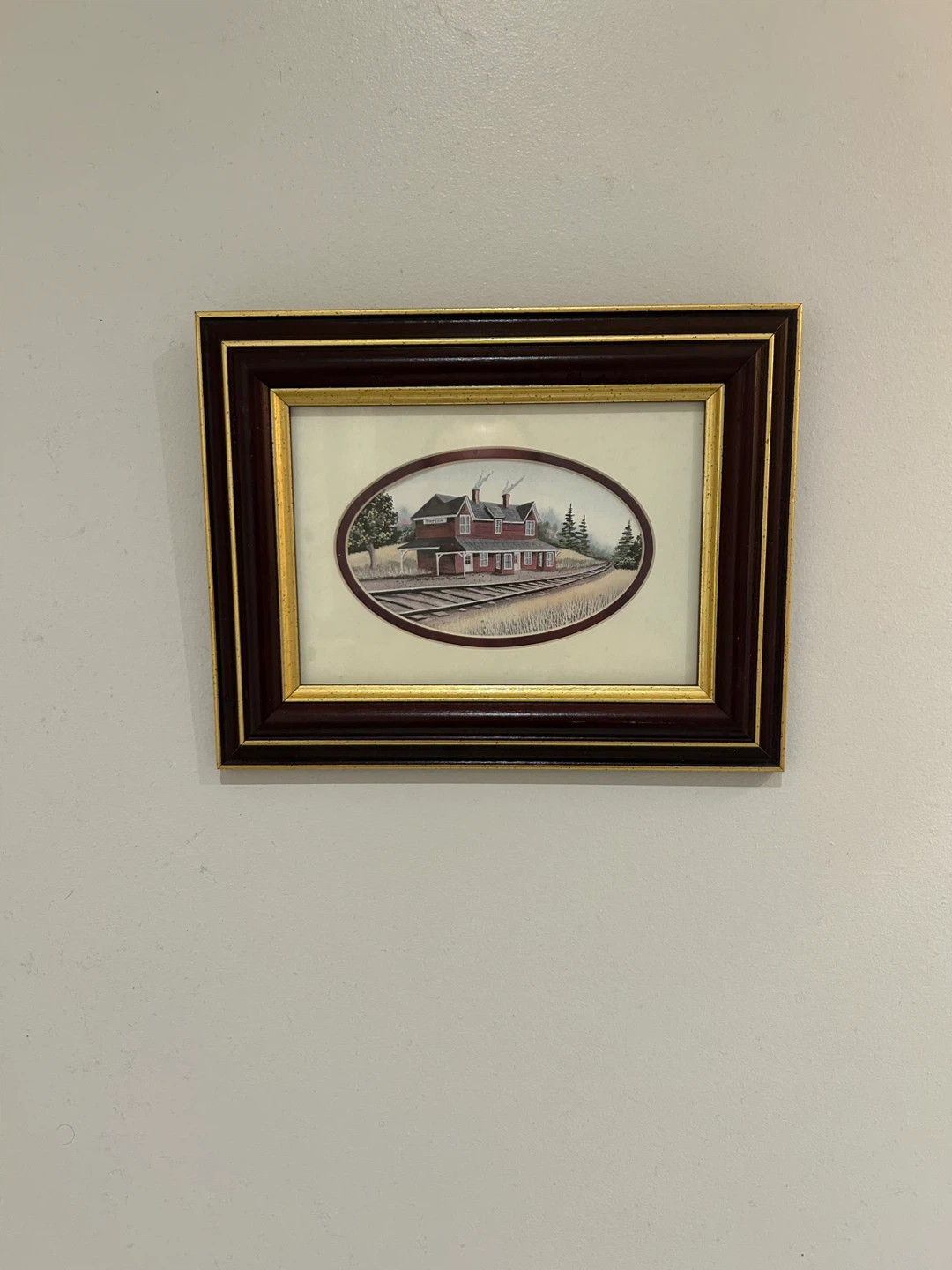 Catherine K. Munn "Train Stations" Framed Art Print