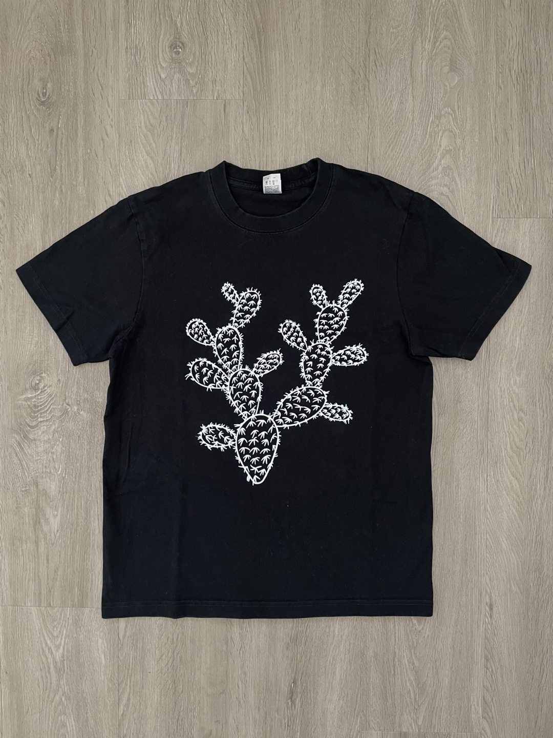 Black short / Long Sleeve T-Shirt, size M / L , unisex - photo 2